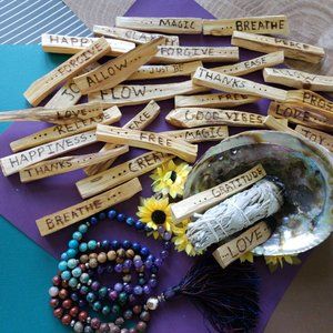 4 pc Sage & Palo Santo Bundle